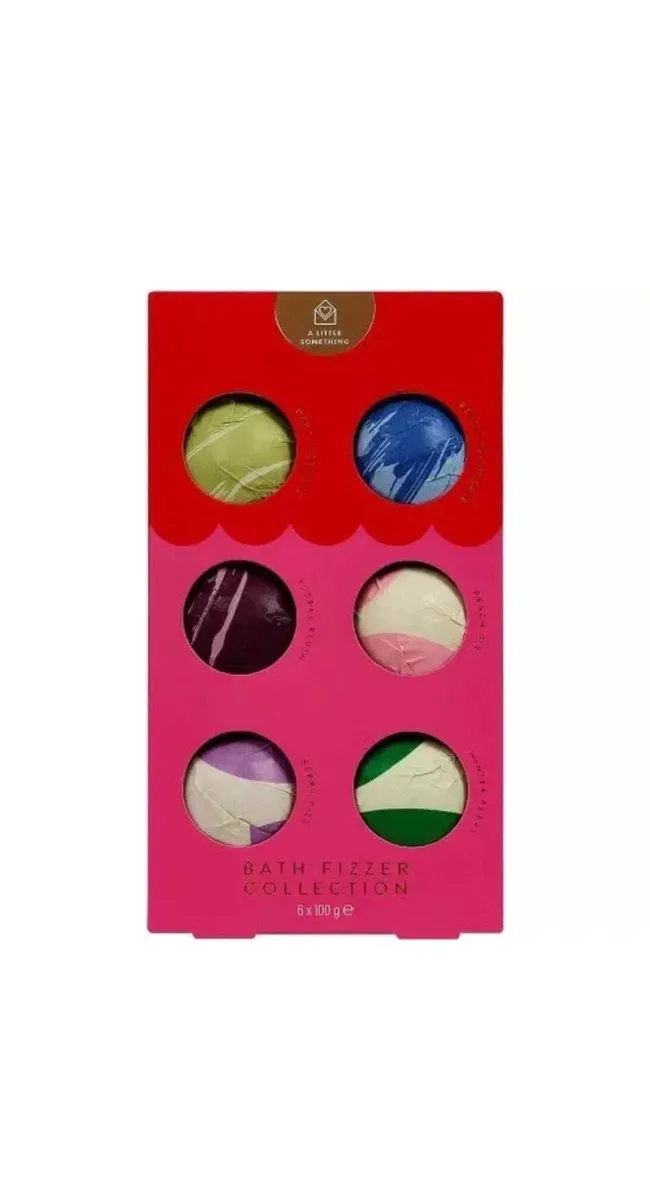 A Little Something Bath Fizzer Collection – 6x100g - Image 1
