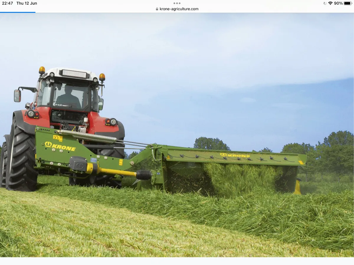 New Krone Mower Conditioner - Image 1