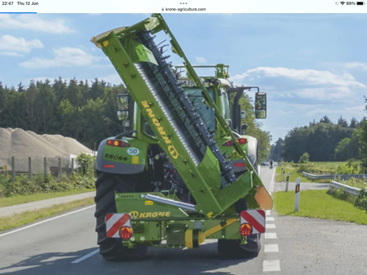 New Krone Mower Conditioner - Image 3