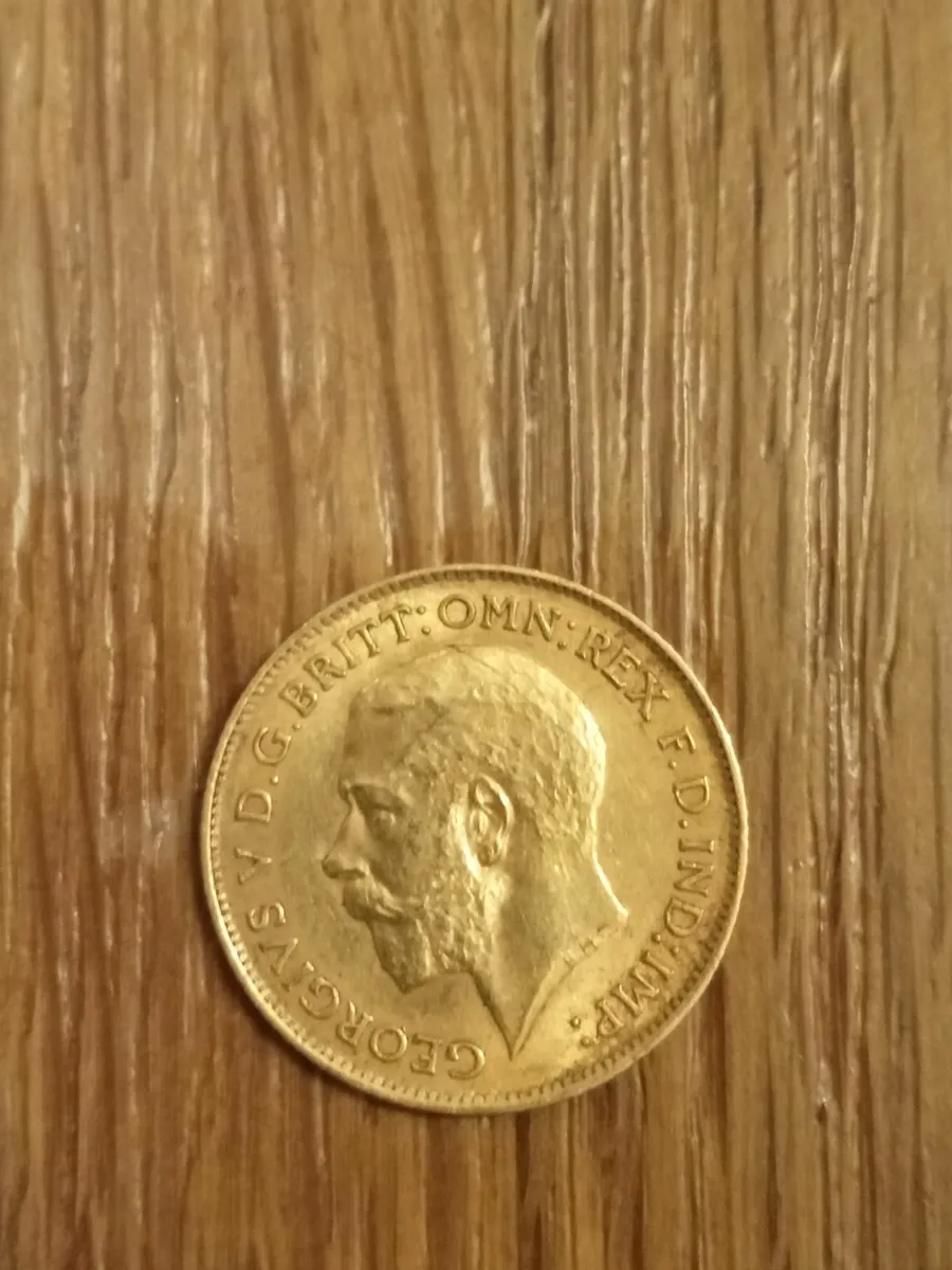 1912 gold coin - Image 2