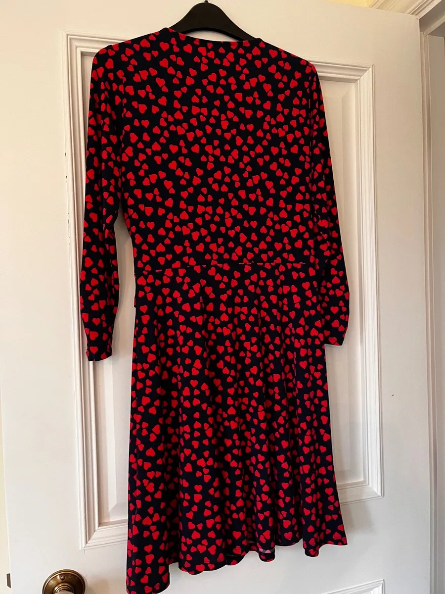 Oasis Heart Dress Size 10/Small Women’s - Image 4