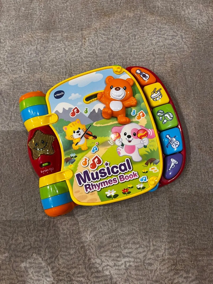 V-Tech Musical Rhymes book - Image 1