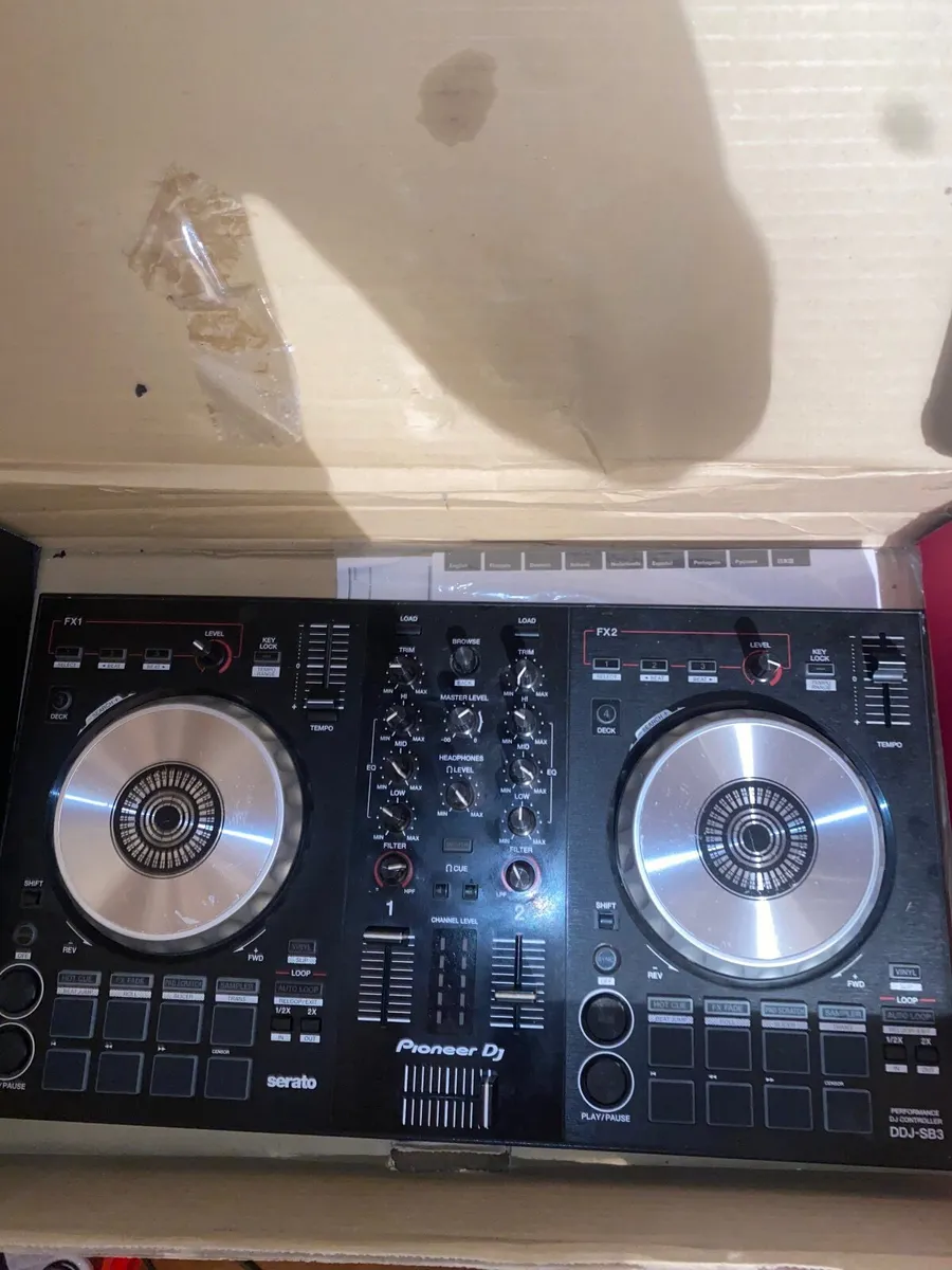 Pioneer DDJ‑SB3 DJ Controller + Pioneer DM‑40 Spea - Image 2