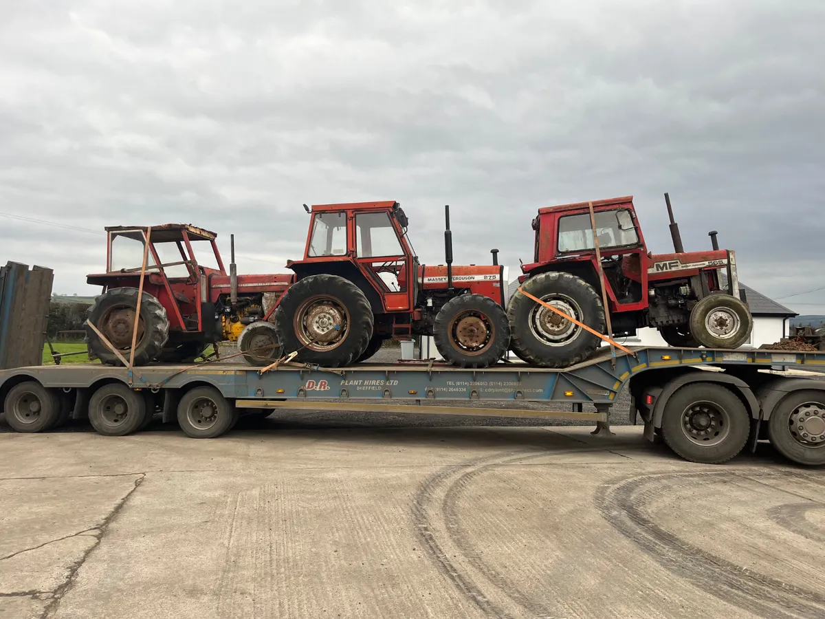 Massey Ferguson Tractors Required