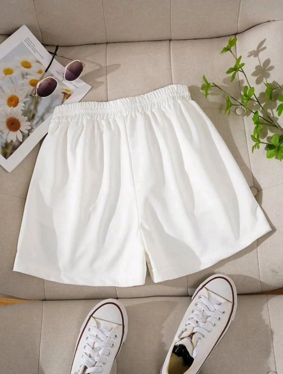 Butterfly Print Track Shorts Size XS - Image 2