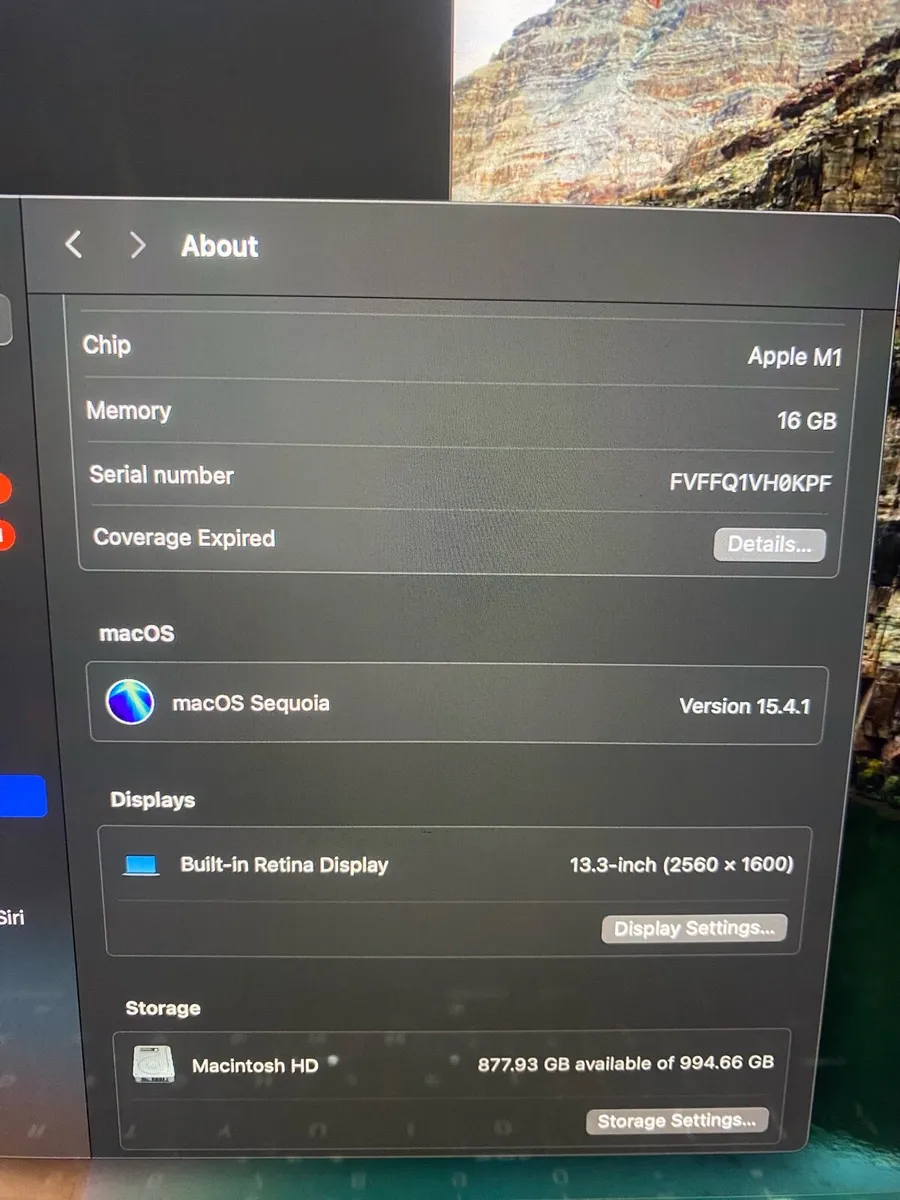 MacBook Pro 13” M1 16gb 1tb - Image 4