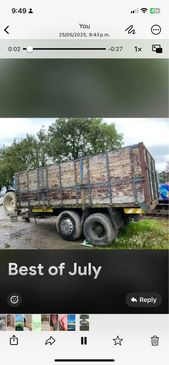 Grain trailer - Image 1
