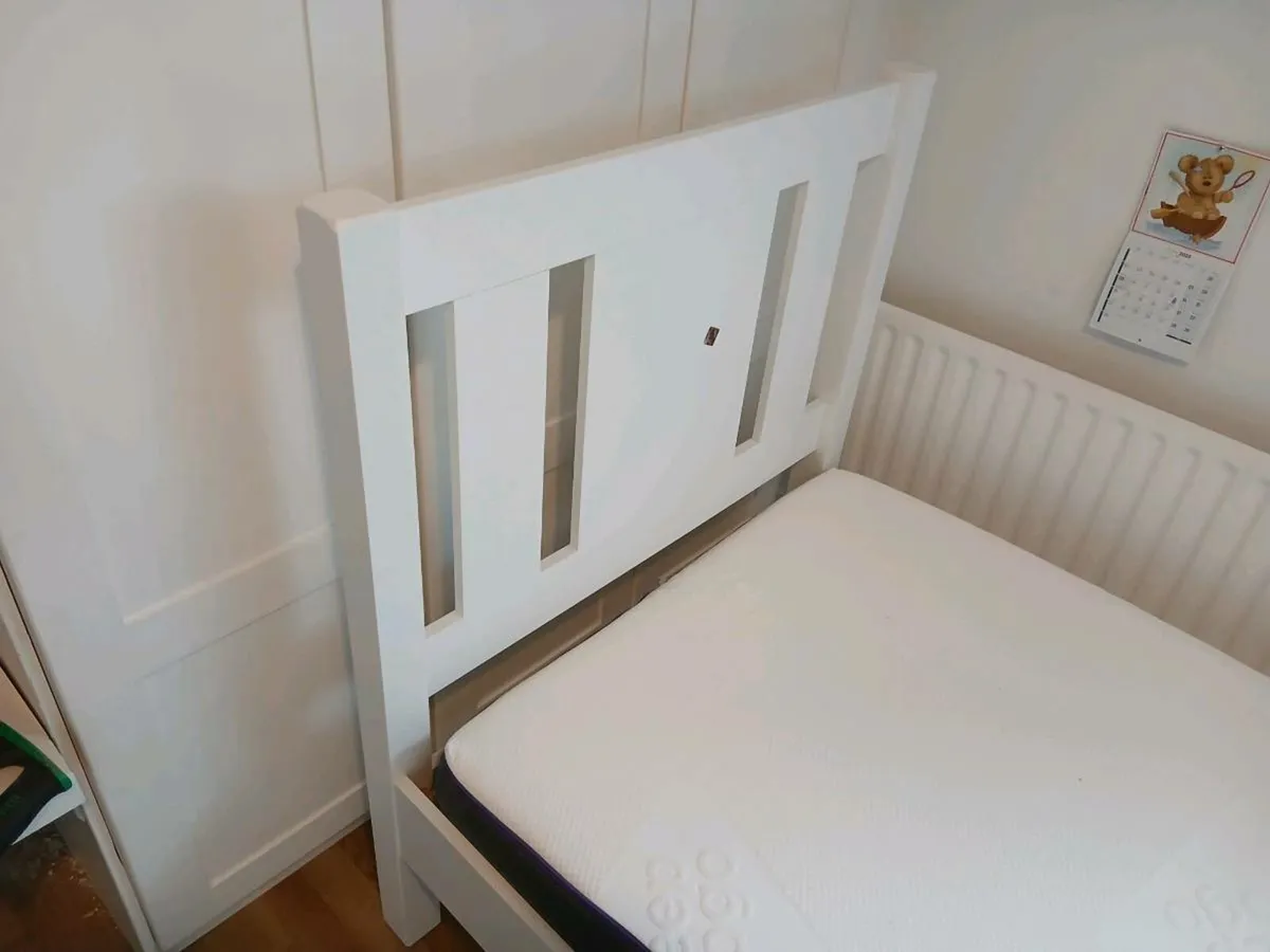 Single Bed Frame and Mattress - Image 2