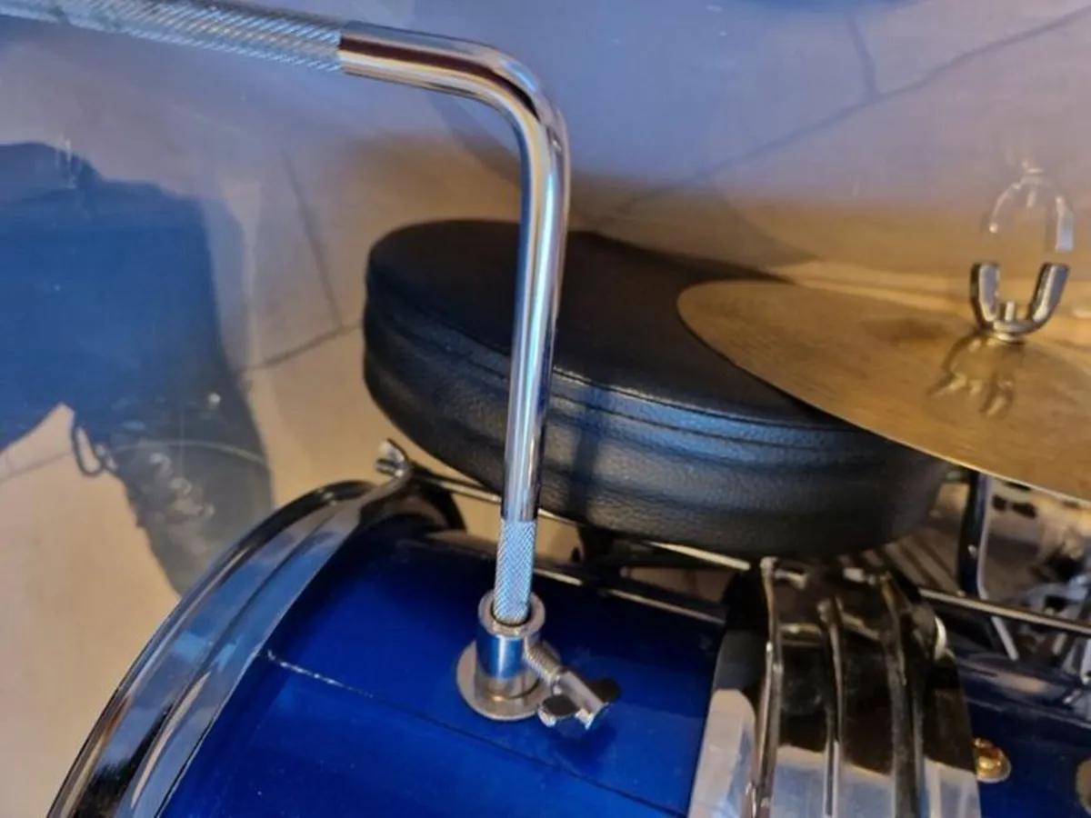 Complete Drum Set in New Condition - Image 3