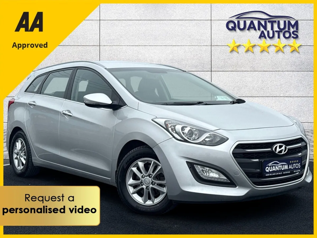 Hyundai i30 2017 SE NAV 1.6 CDRI € 63 P/W WITH NO - Image 1