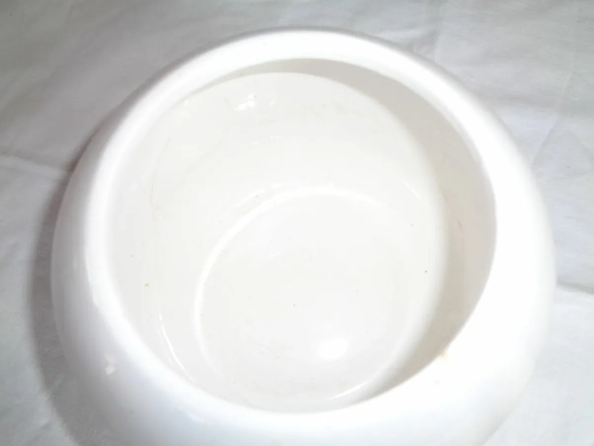 White Ceramic Pot for Sale - Image 2