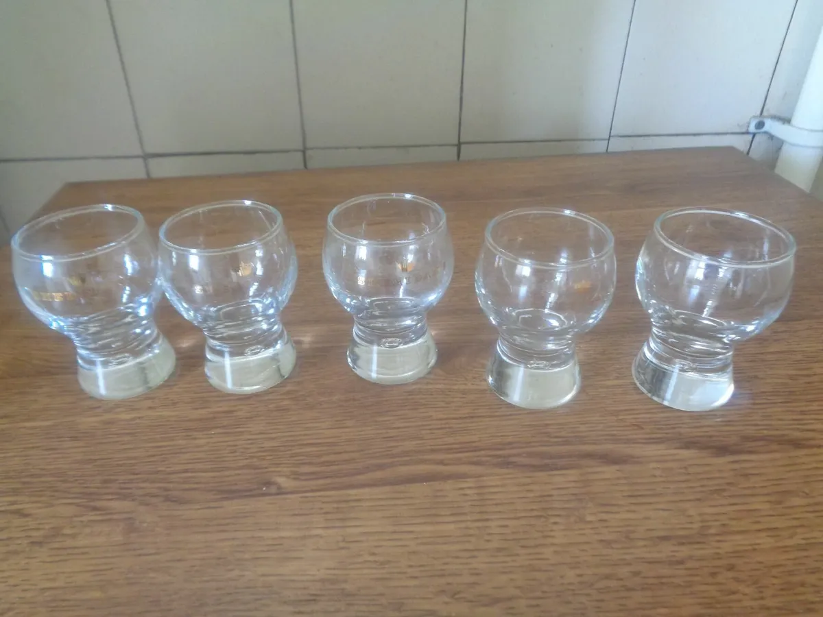 "Sheridan's" Shot Glasses x 5 for sale - Image 1