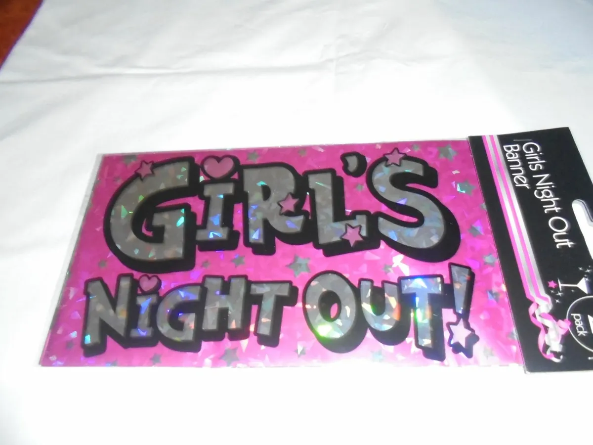 Girls Night Out Banners x 2 for Sale - Image 1