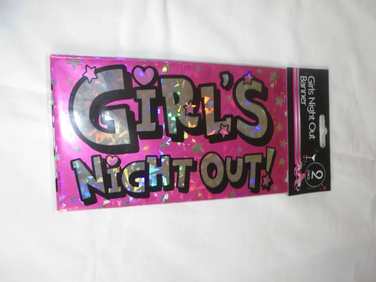 Girls Night Out Banners x 2 for Sale - Image 2