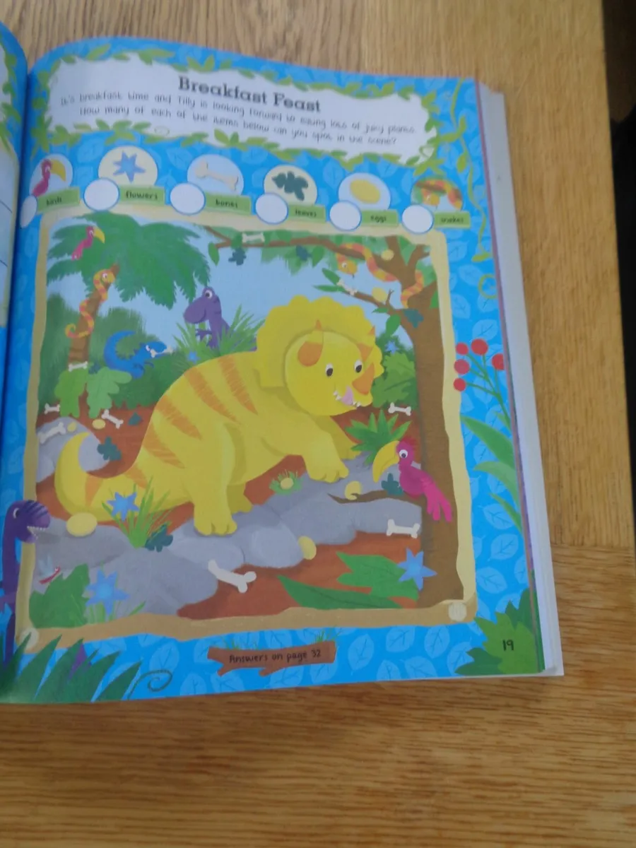 Dino Sticker Activity Book for Sale - Image 2