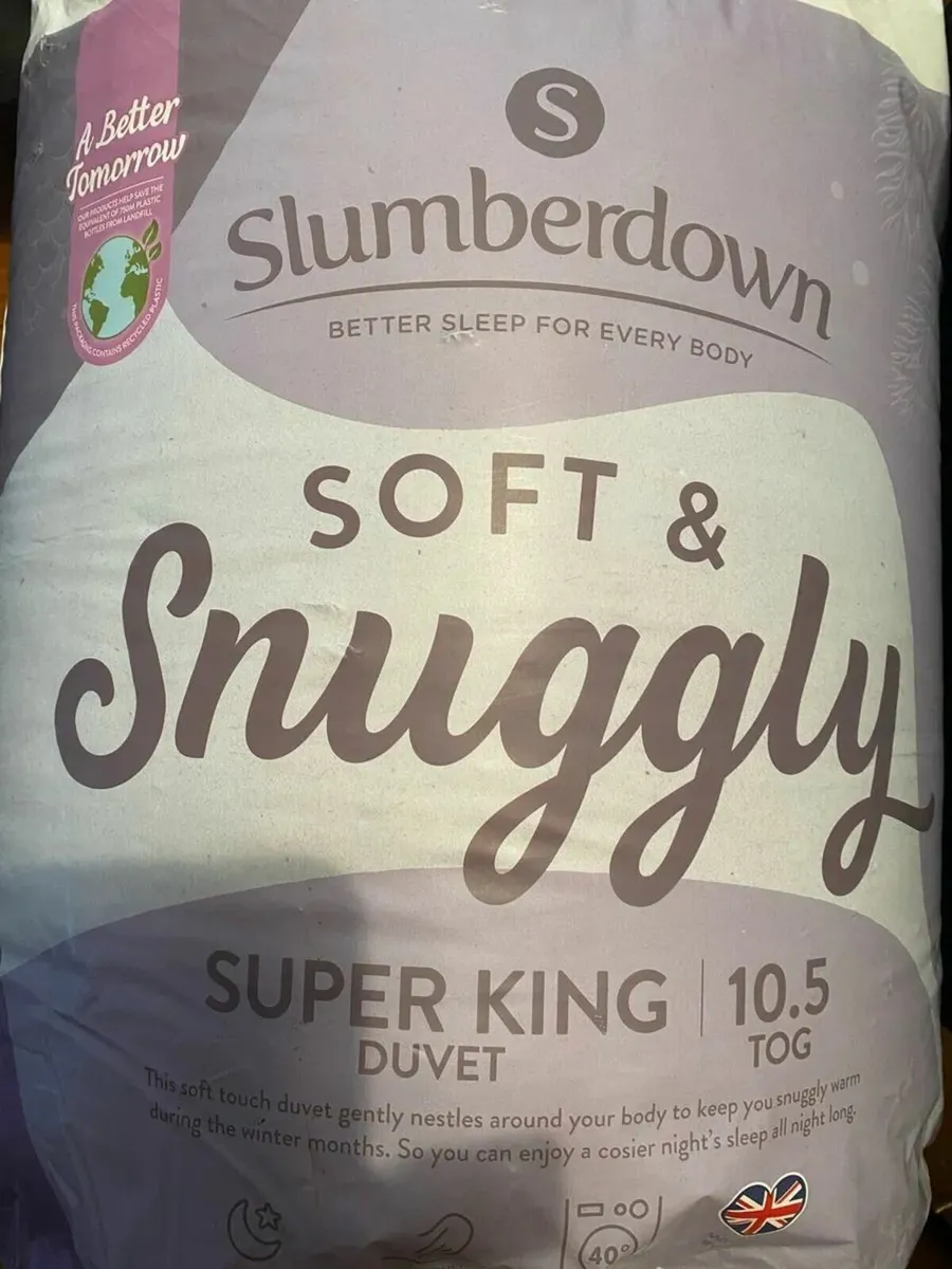 NEW SEALED Slumberdown Superking Duvet 10.5 tog - Image 1