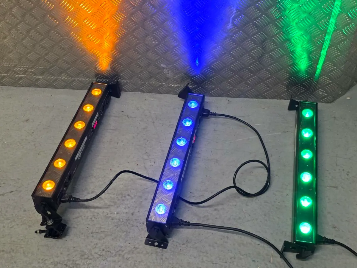 ADJ UB 6H HEX LED BARS X3 - Image 1