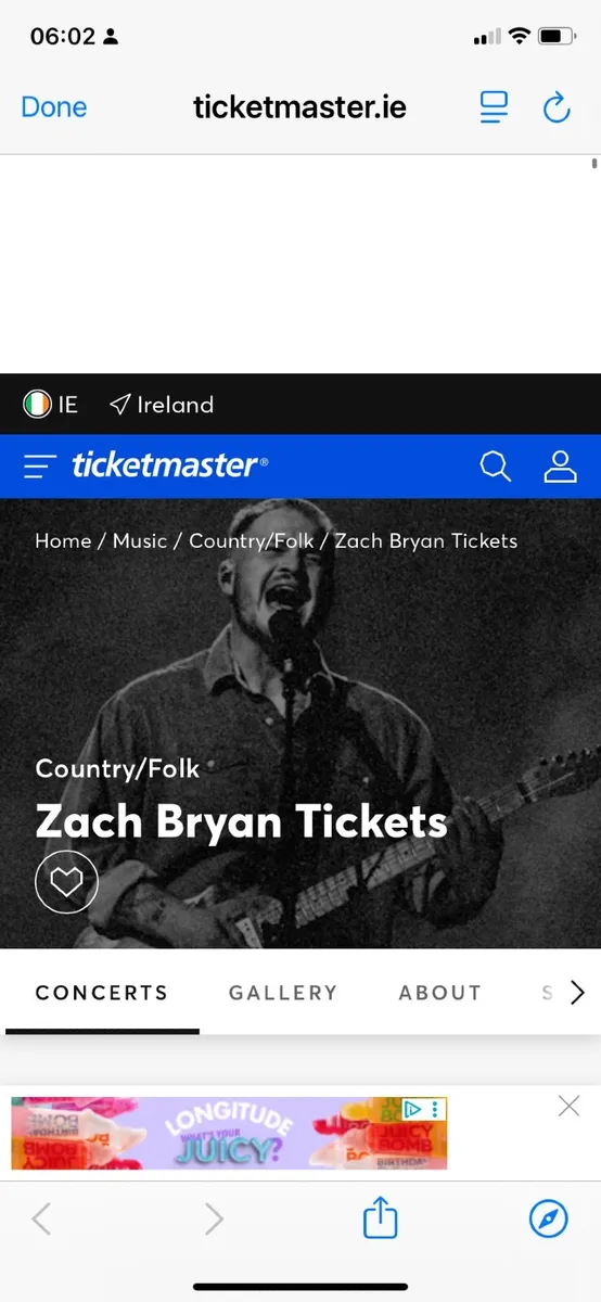 Zach Bryan Tickets - Image 2