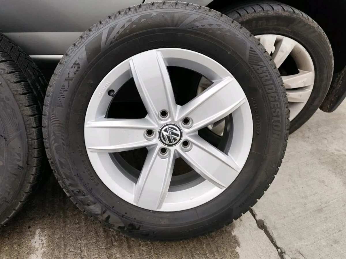 16" VW alloy wheels as new - Image 2