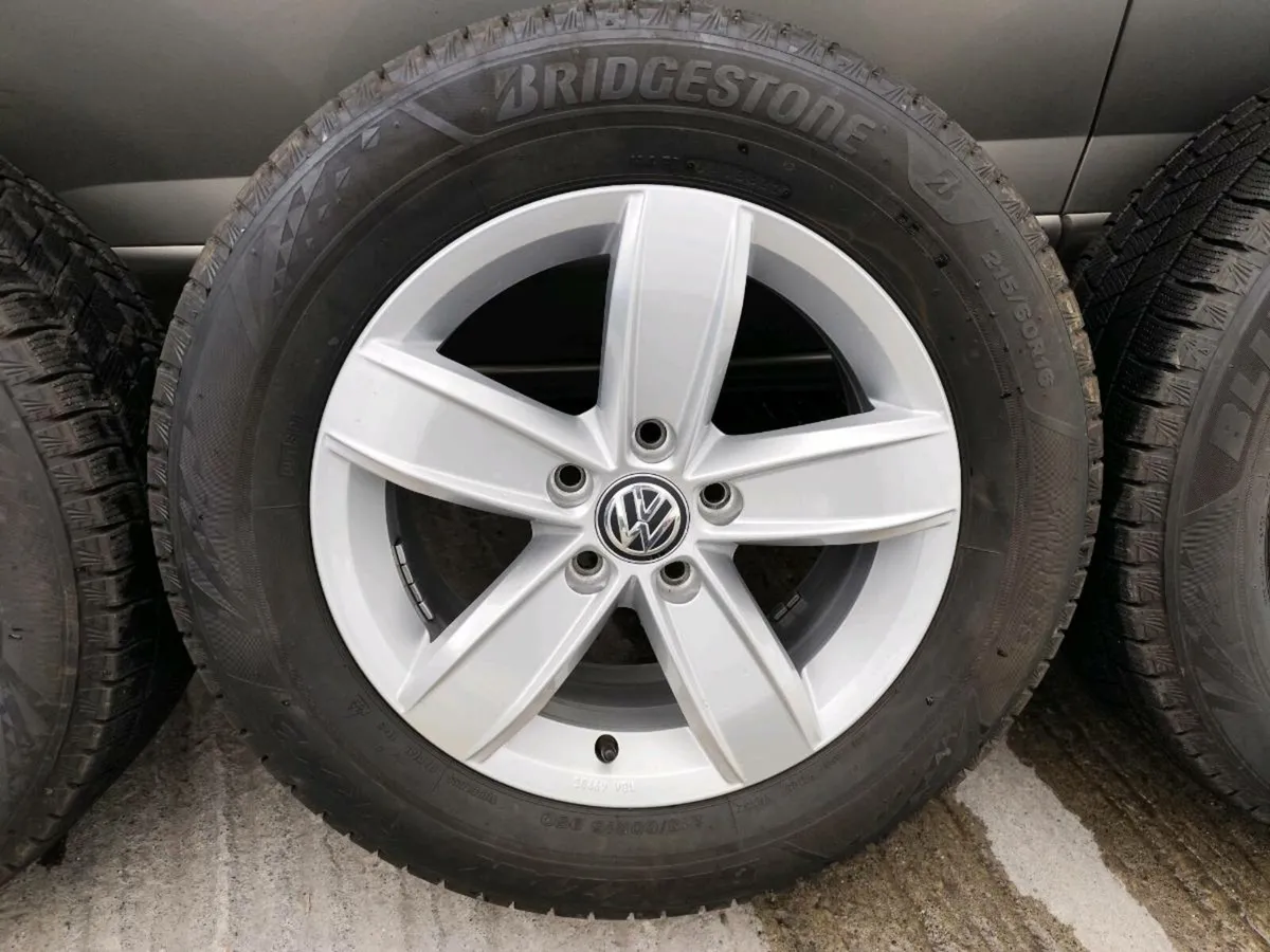 16" VW alloy wheels as new - Image 4
