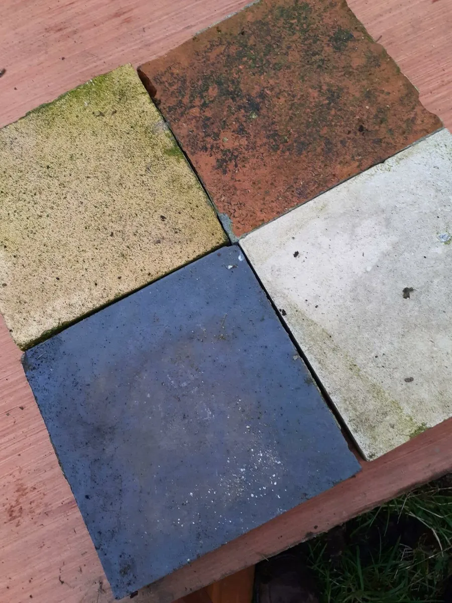 Bangor slates chimney pots floor ridge roof tiles - Image 4
