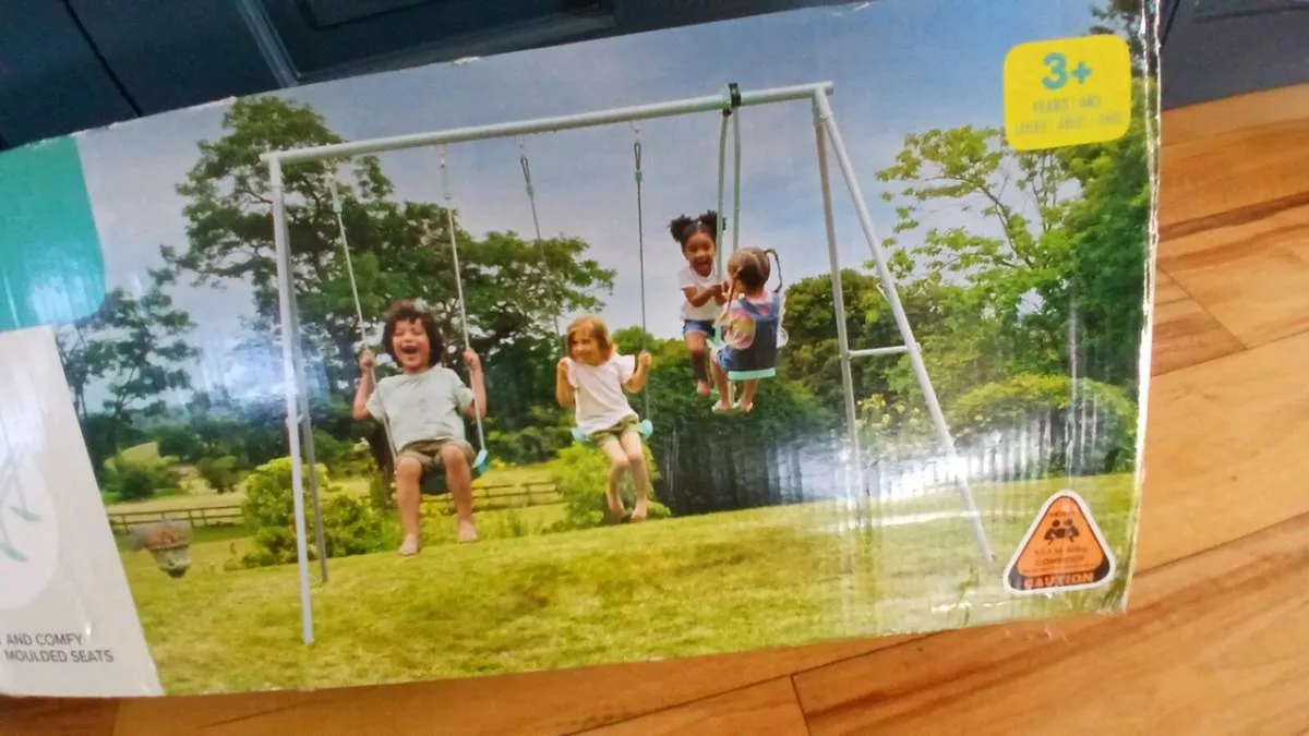 (Brand new) TP Swing & Glide Swing Set - Image 1