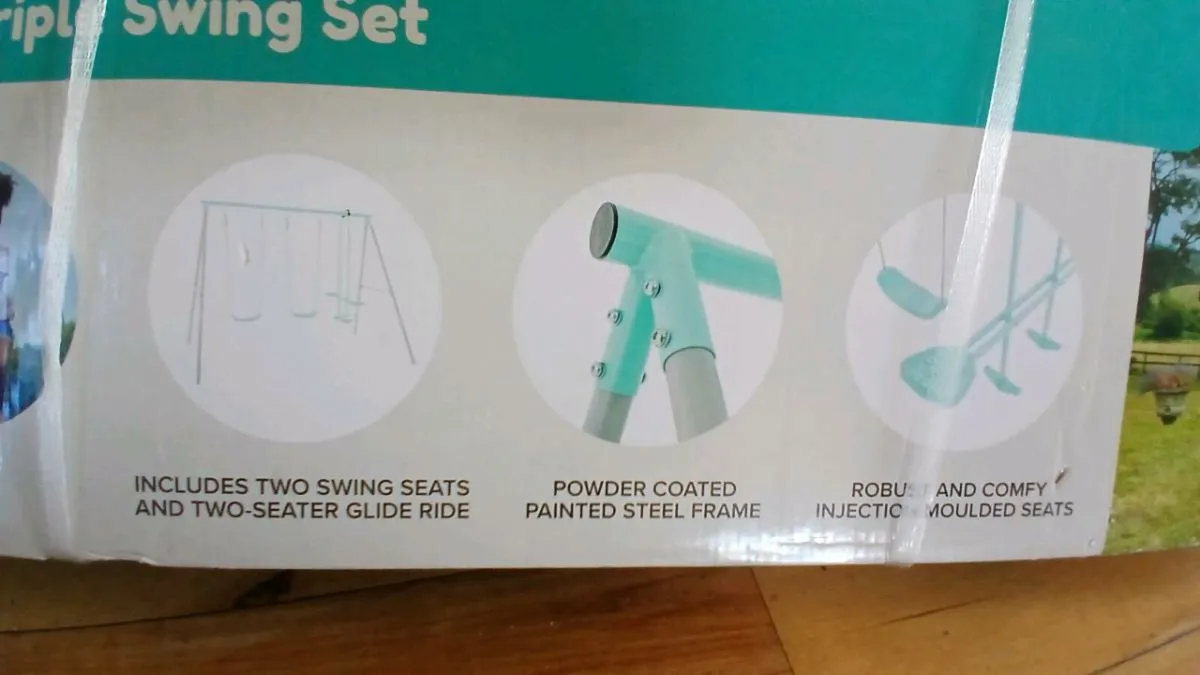 (Brand new) TP Swing & Glide Swing Set - Image 4