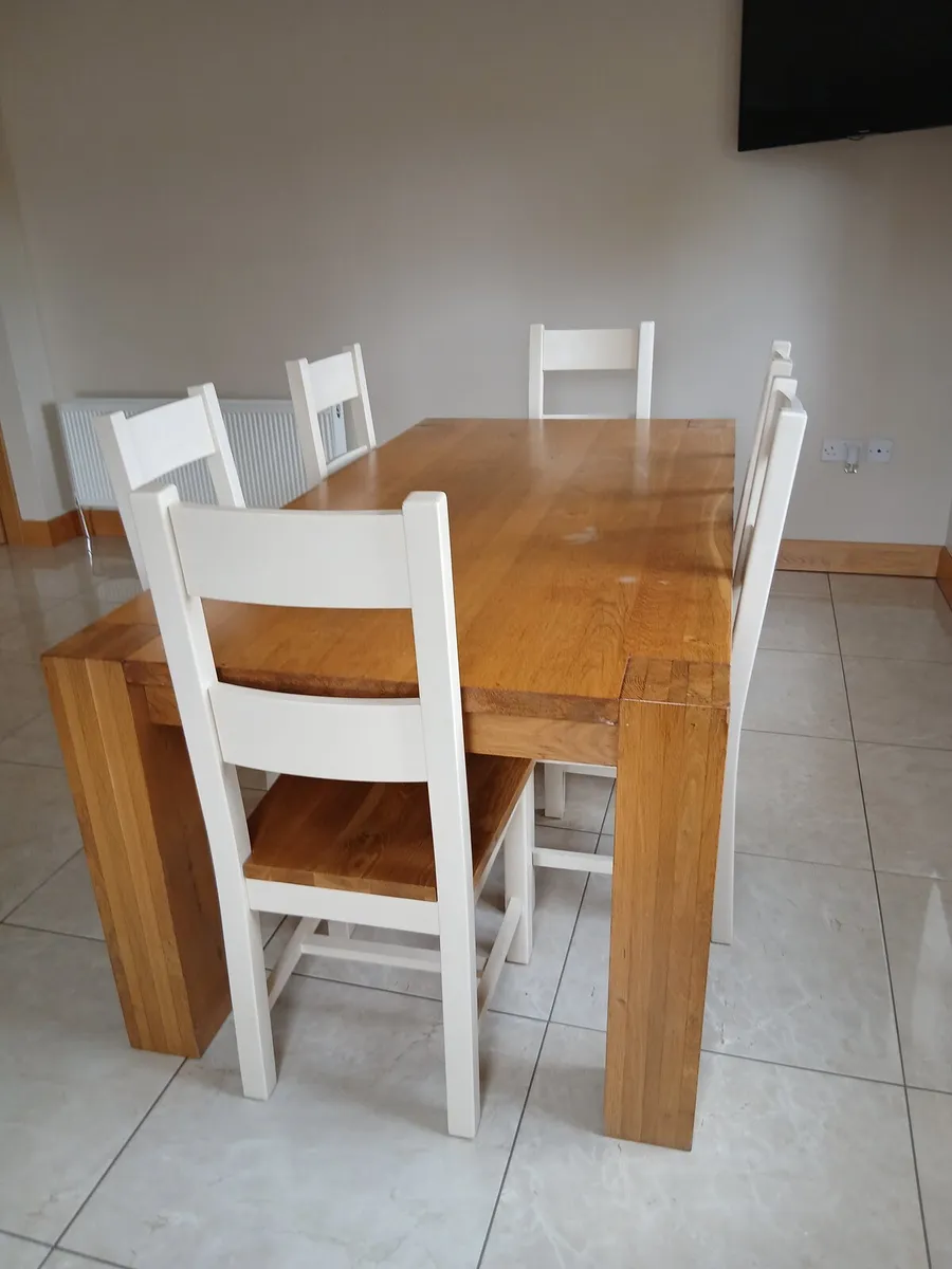 Kitchen Table and 6 Chairs - Image 3