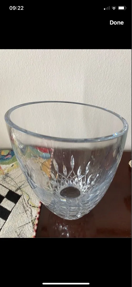 Waterford Crystal Lismore Essence Angular Vase - Image 4