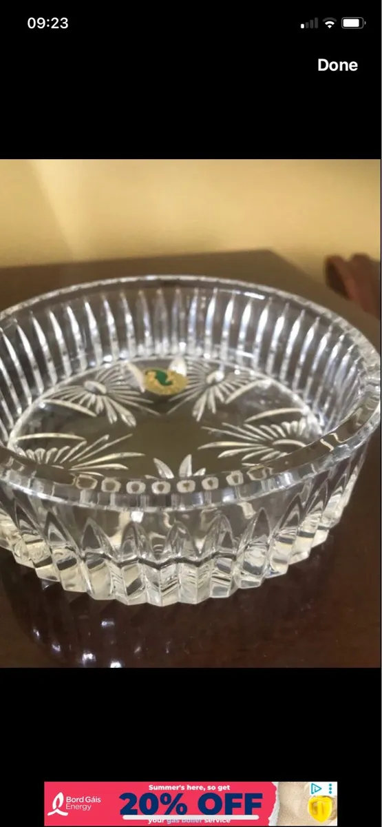 Waterford Crystal Millennium Wine Bottle Coaster - Image 4