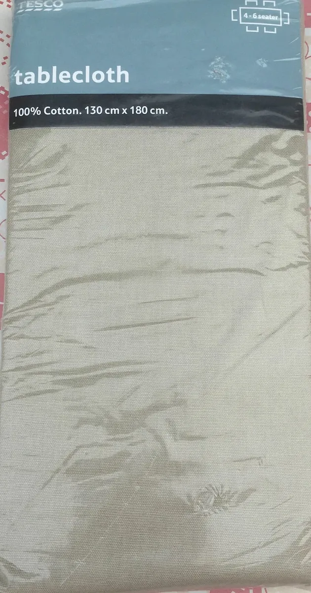 New and Sealed Tablecloth - Image 1