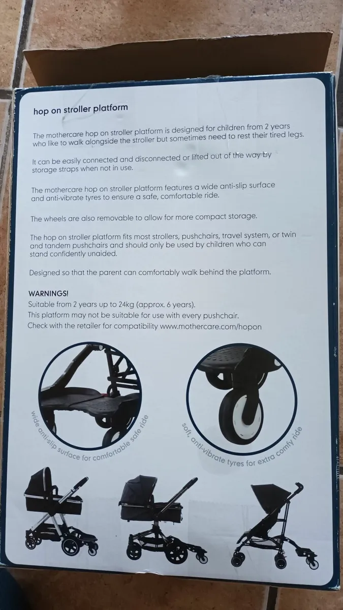 Buggy board - Mothercare Hopn - Image 3