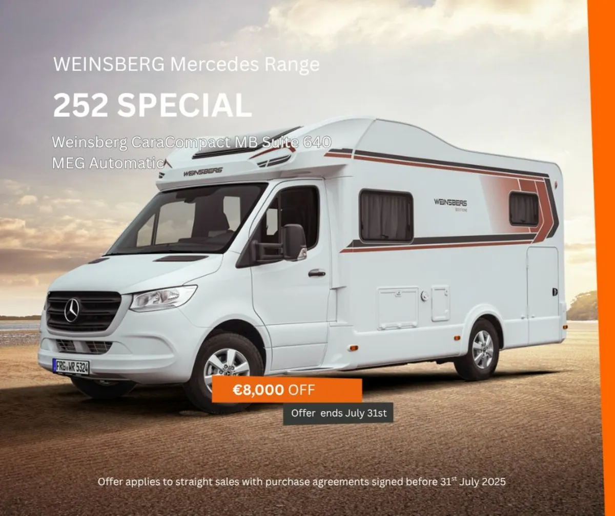 252 SPECIAL - Weinsberg Mercedes Models - Image 1