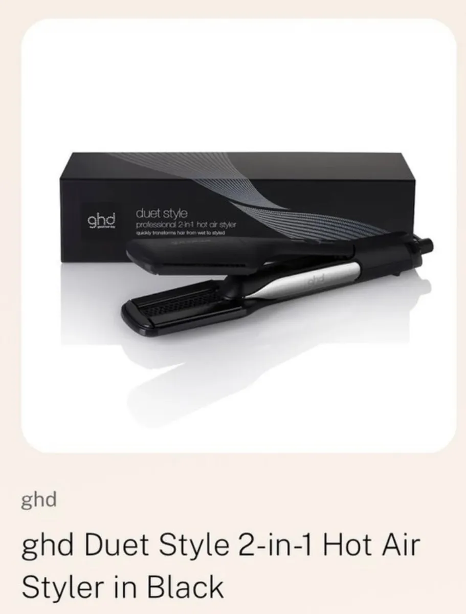 **BRAND NEW** GHD Duet Style 2-in-1 Hot Air Styler - Image 1