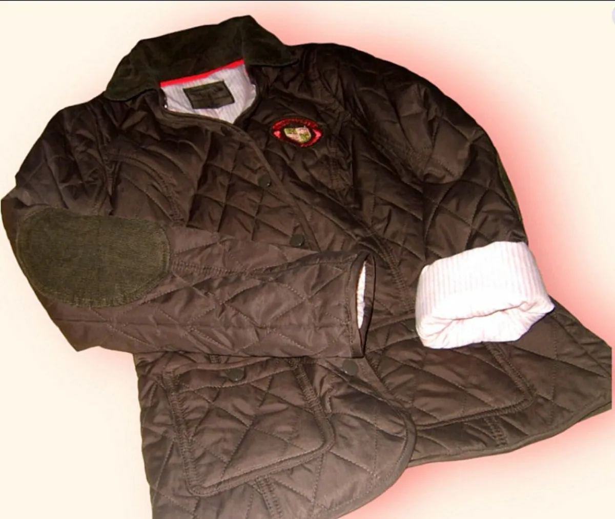 New & Perfect Vintage Denim & Co Padded Jacket - Image 1