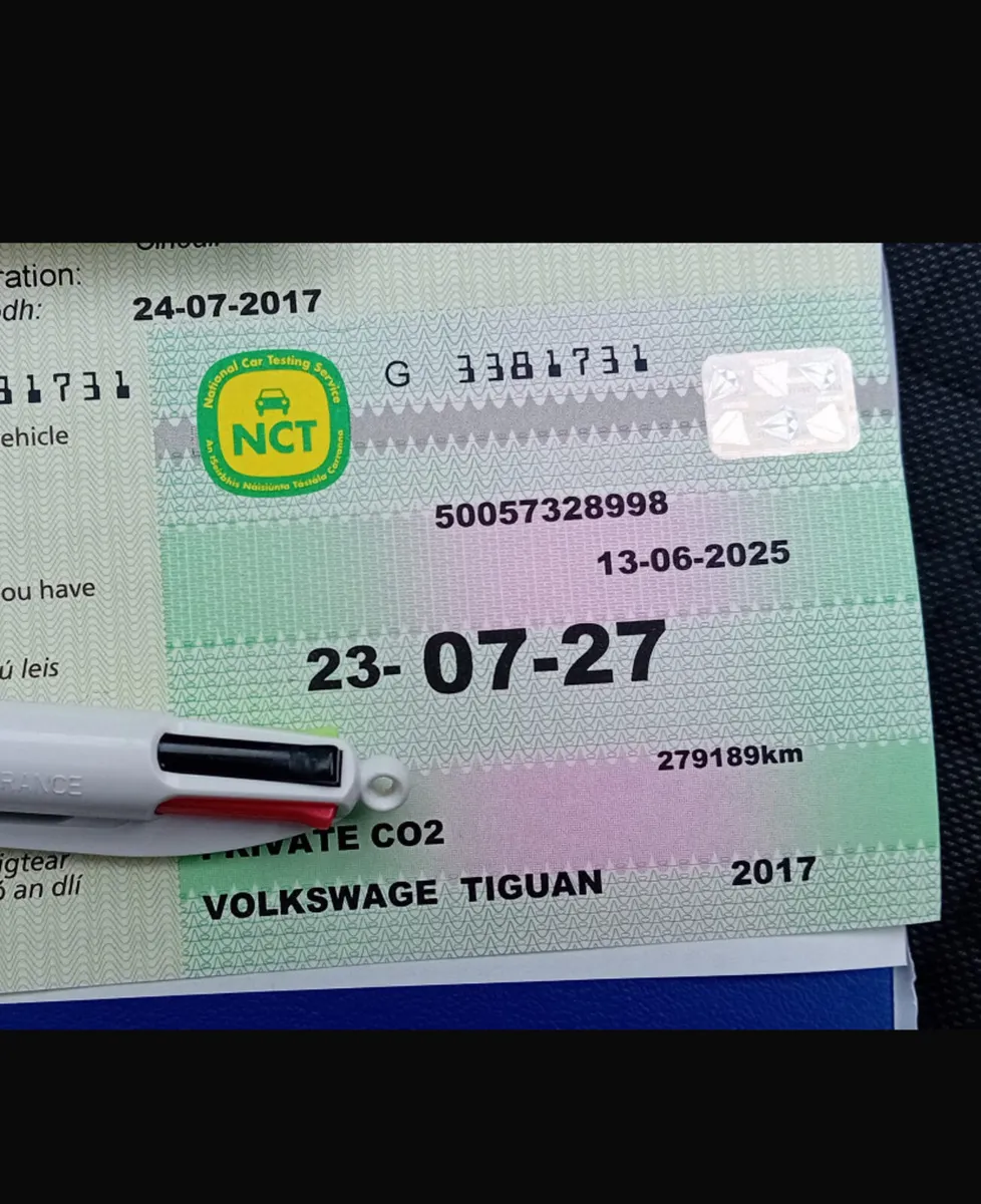172 2017 VW Tiguan. FRESH NCT - Image 2