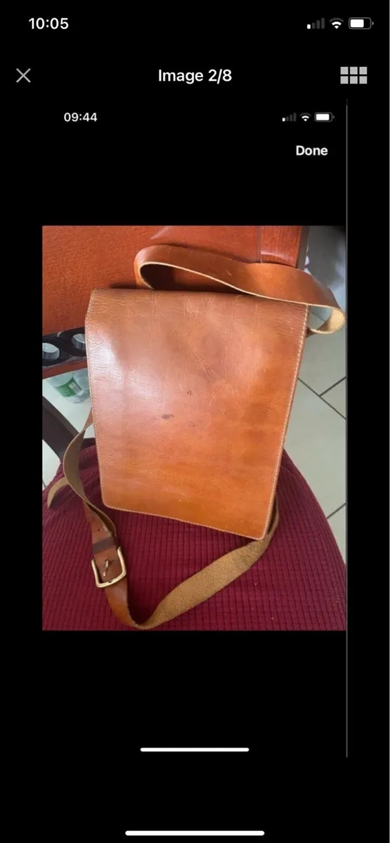 Leather Shoulder Bag - Image 2