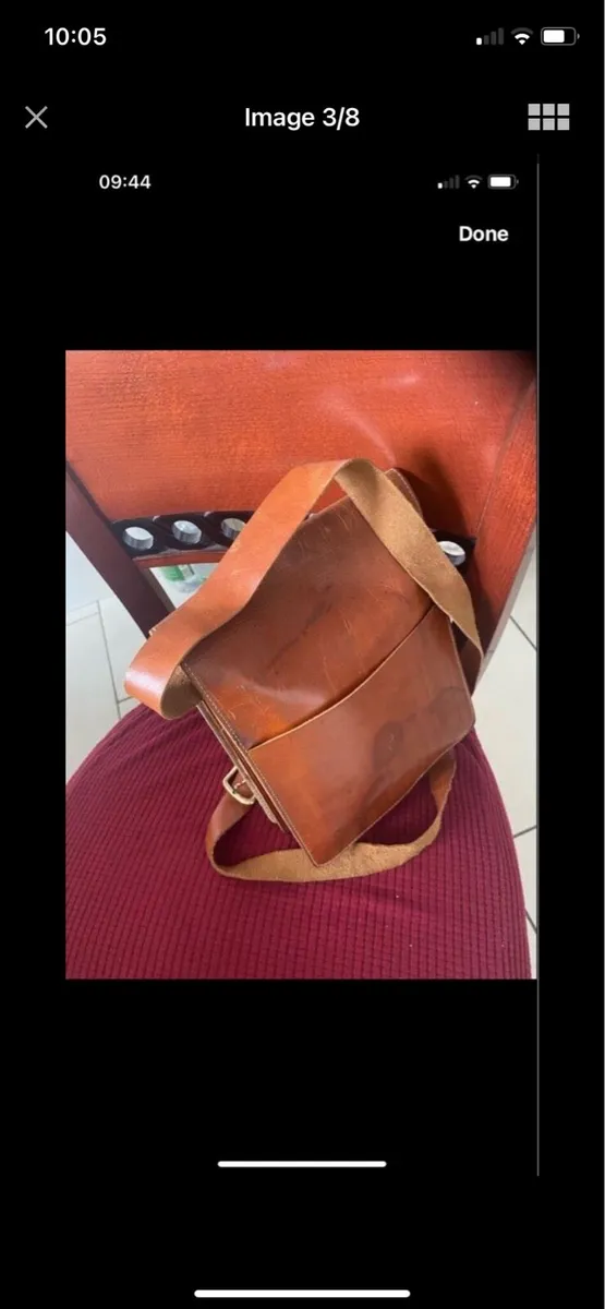 Leather Shoulder Bag - Image 3