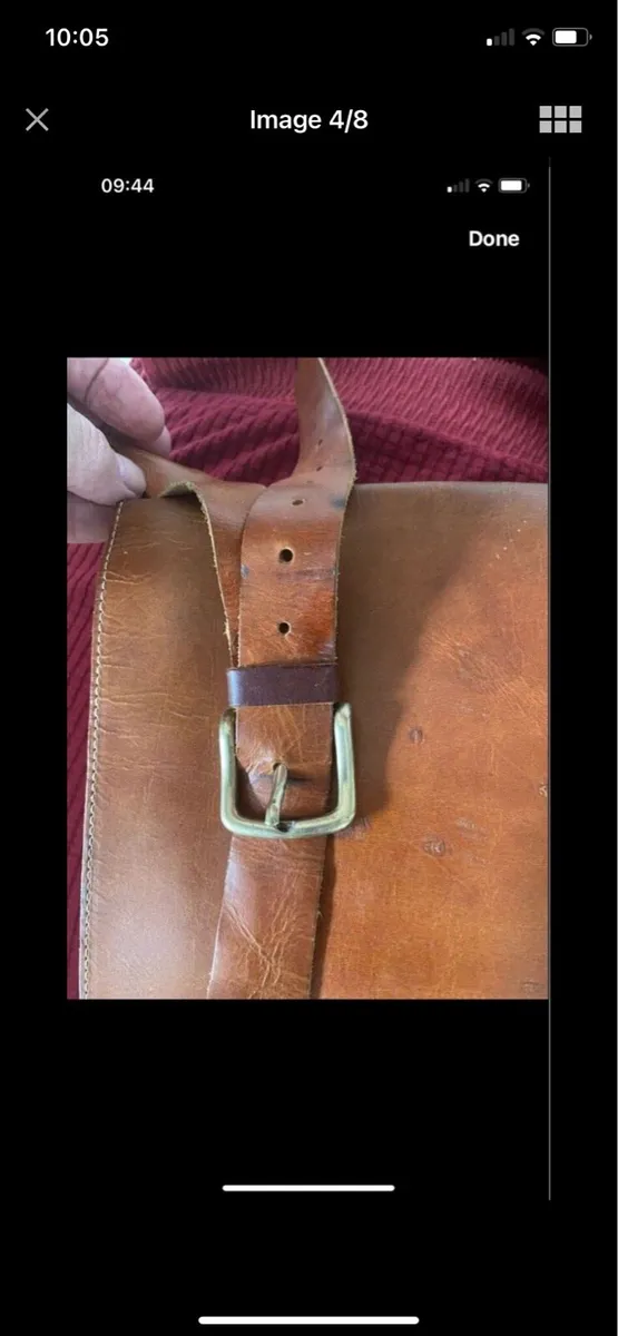 Leather Shoulder Bag - Image 4