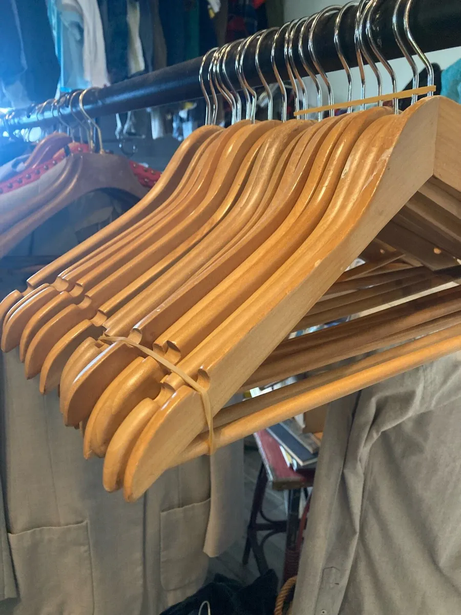 Commercial grade wooden hangers - Image 2