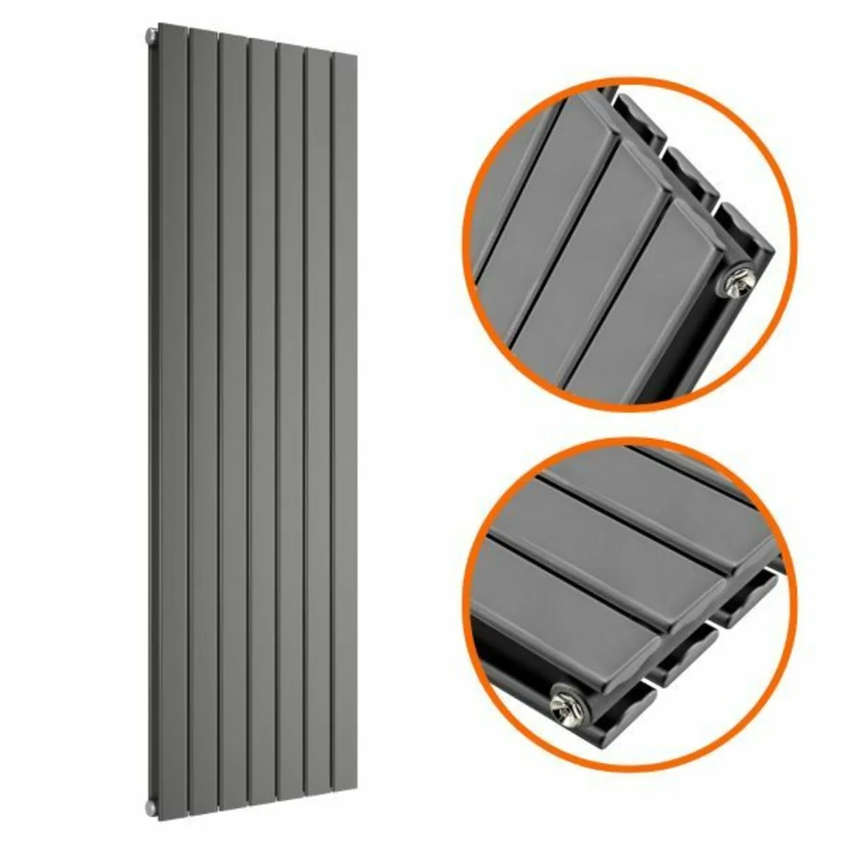 Antrachite Charcoal Double Radiator - Image 1