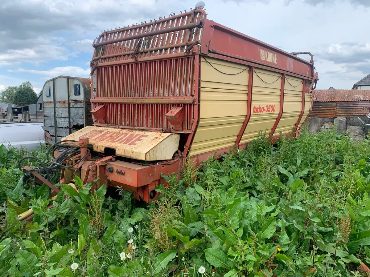 Krone silage wagon - Image 2