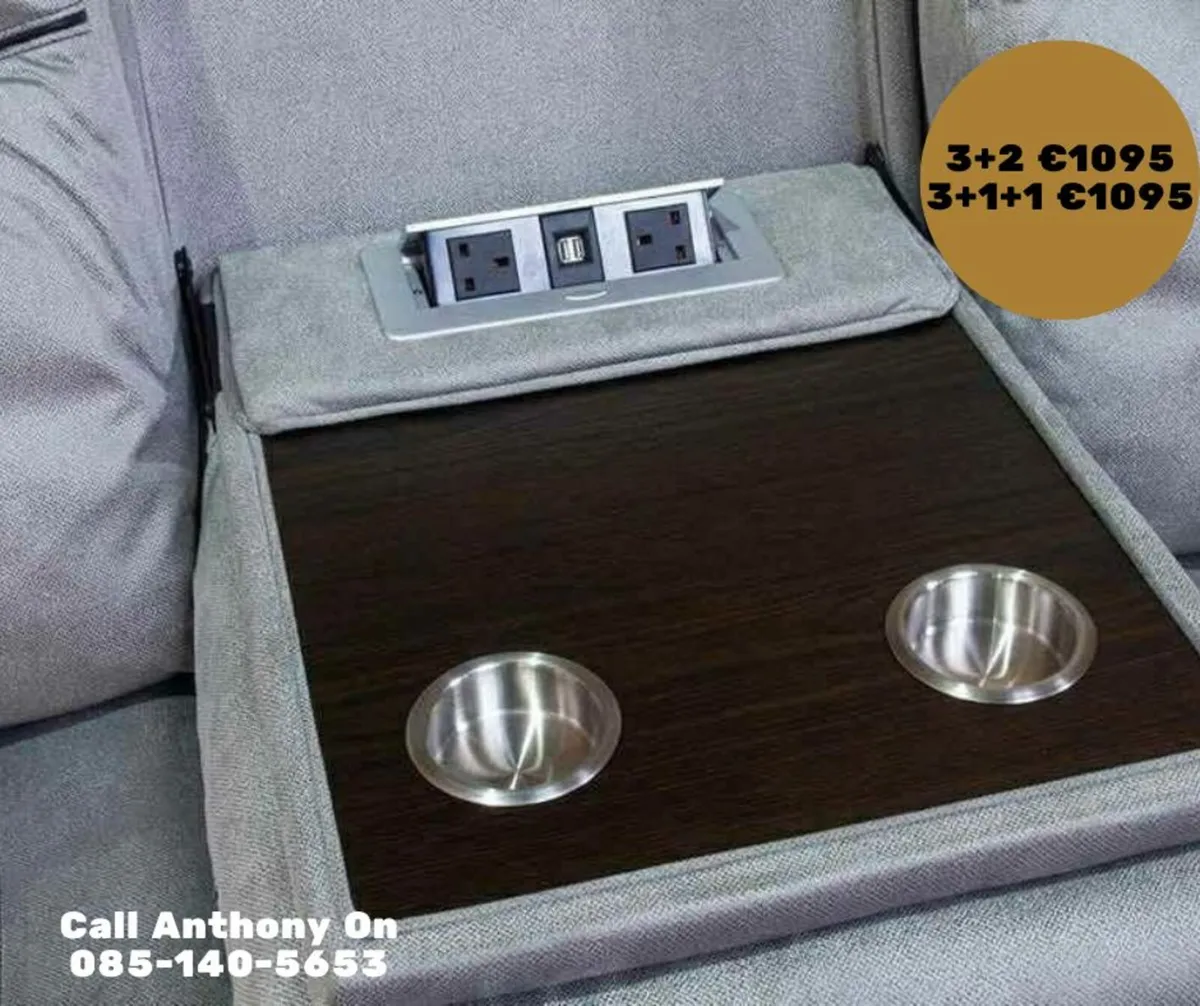 New Denver Recliner Sofa Free Delivery - Image 3