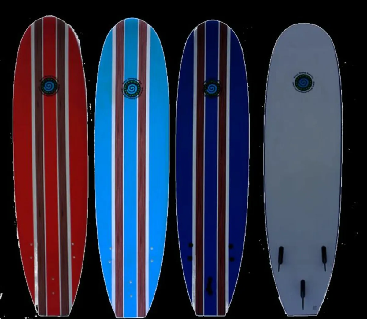 Black Sheep Surf Co 7ft Softboard Mini Mal Surfboa - Image 2