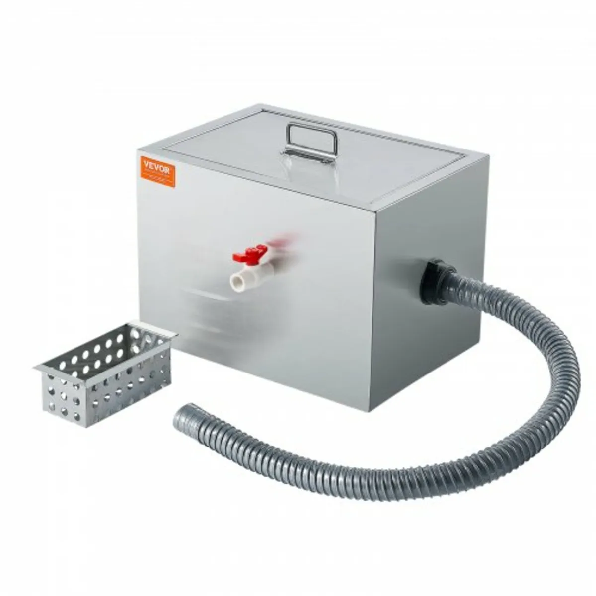 8 LBS Grease Interceptor, Side Inlet Interceptor, - Image 1