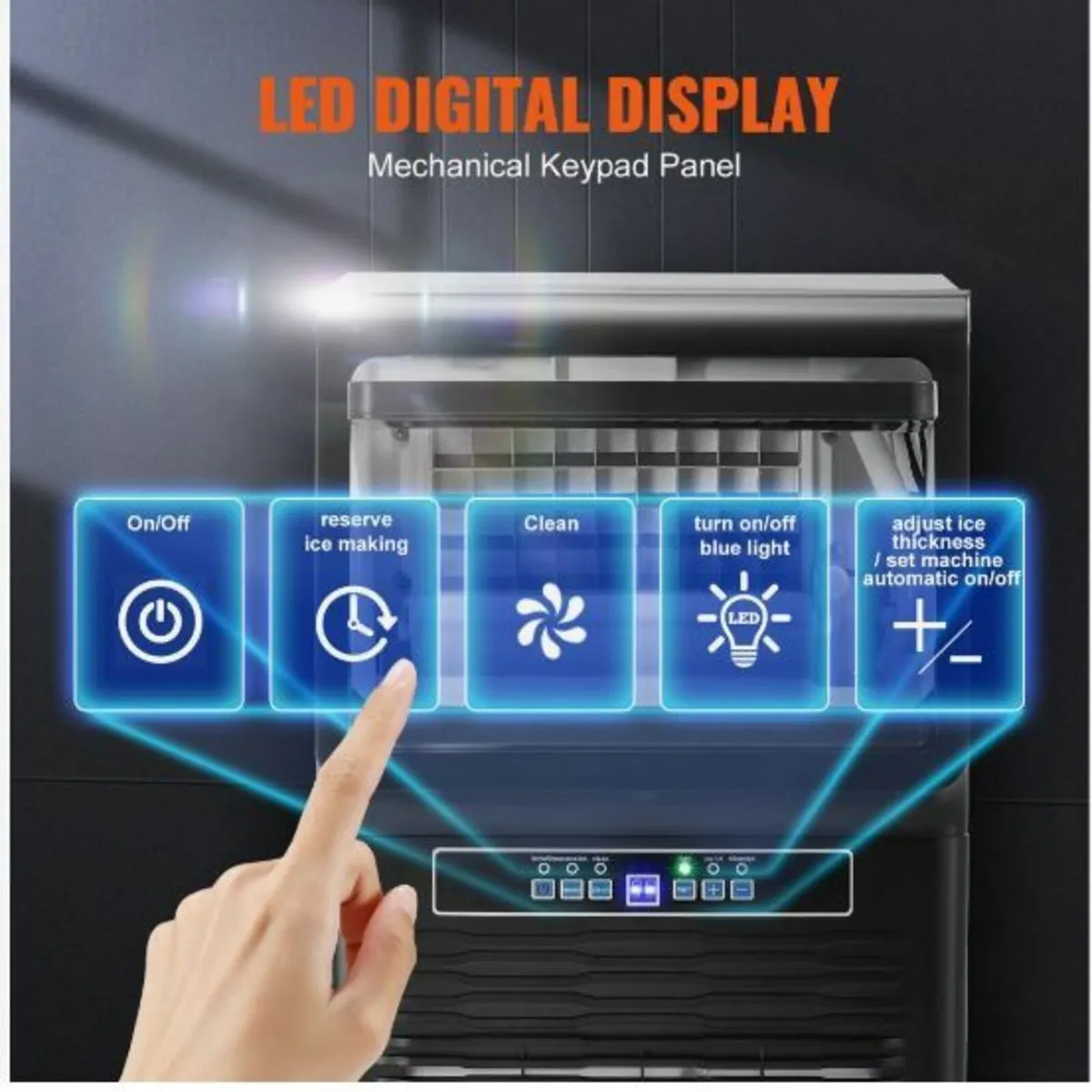 Commercial Ice Maker Freestanding Cabinet - Image 4