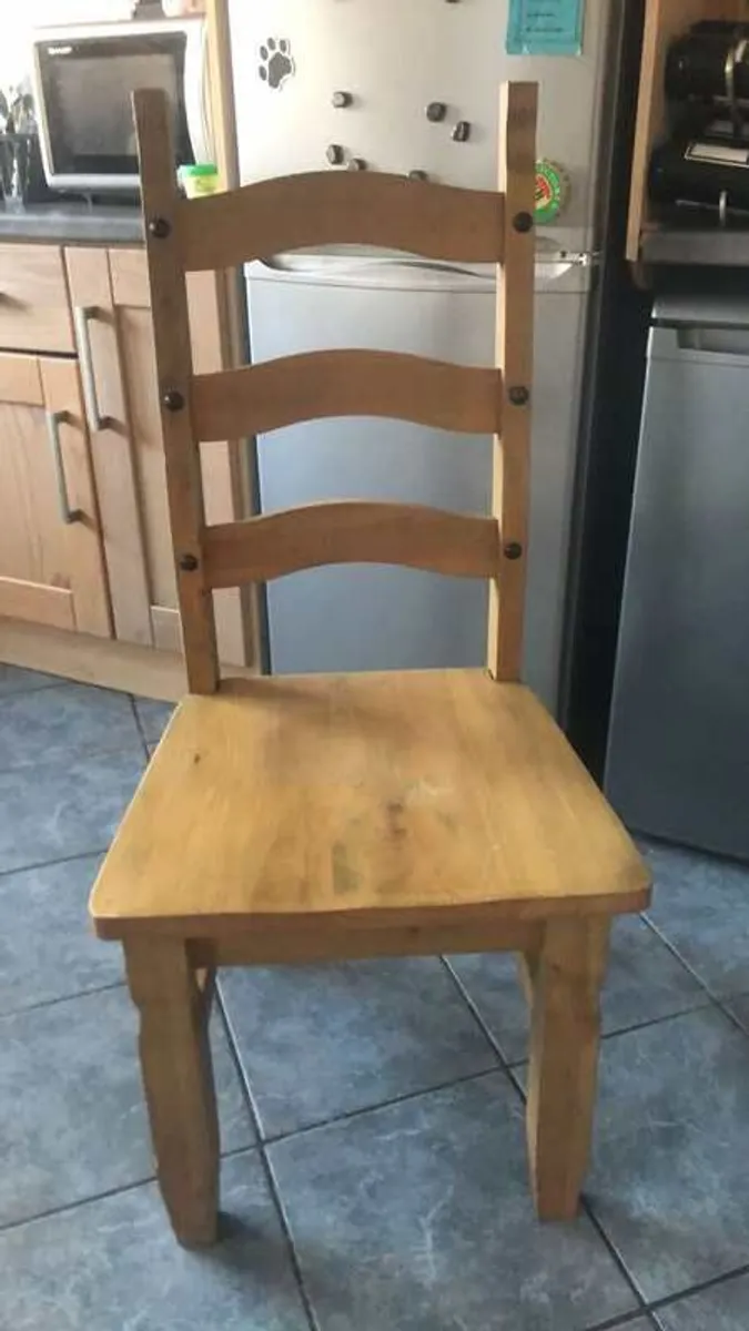 Corona Dining Chairs - Mexican Pine solid wood - Image 1