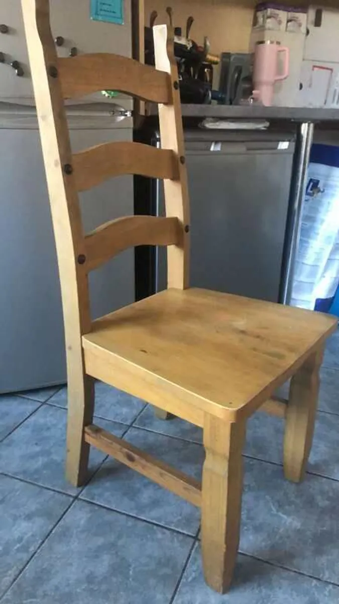 Corona Dining Chairs - Mexican Pine solid wood - Image 2
