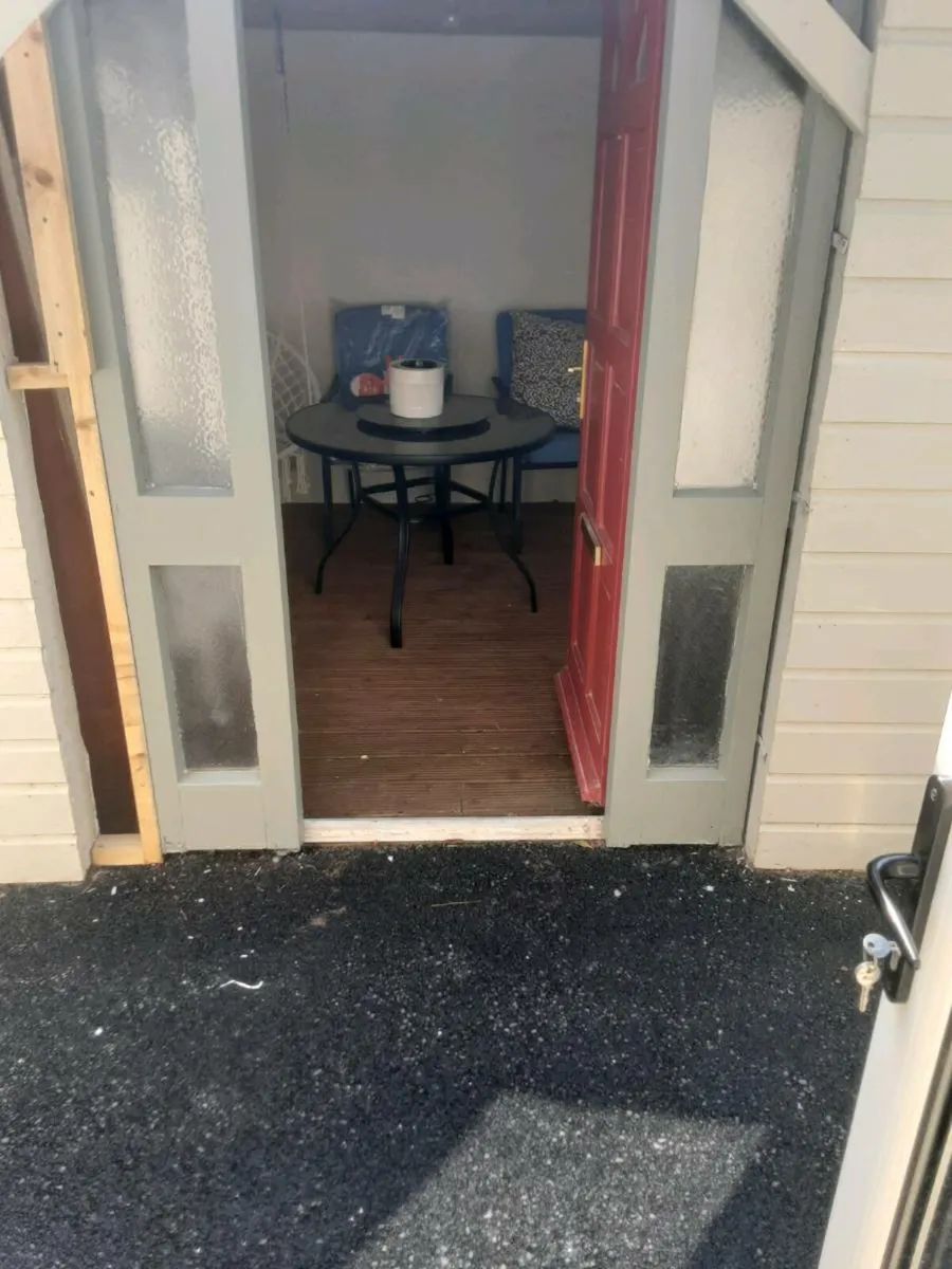 Teak door - Image 1