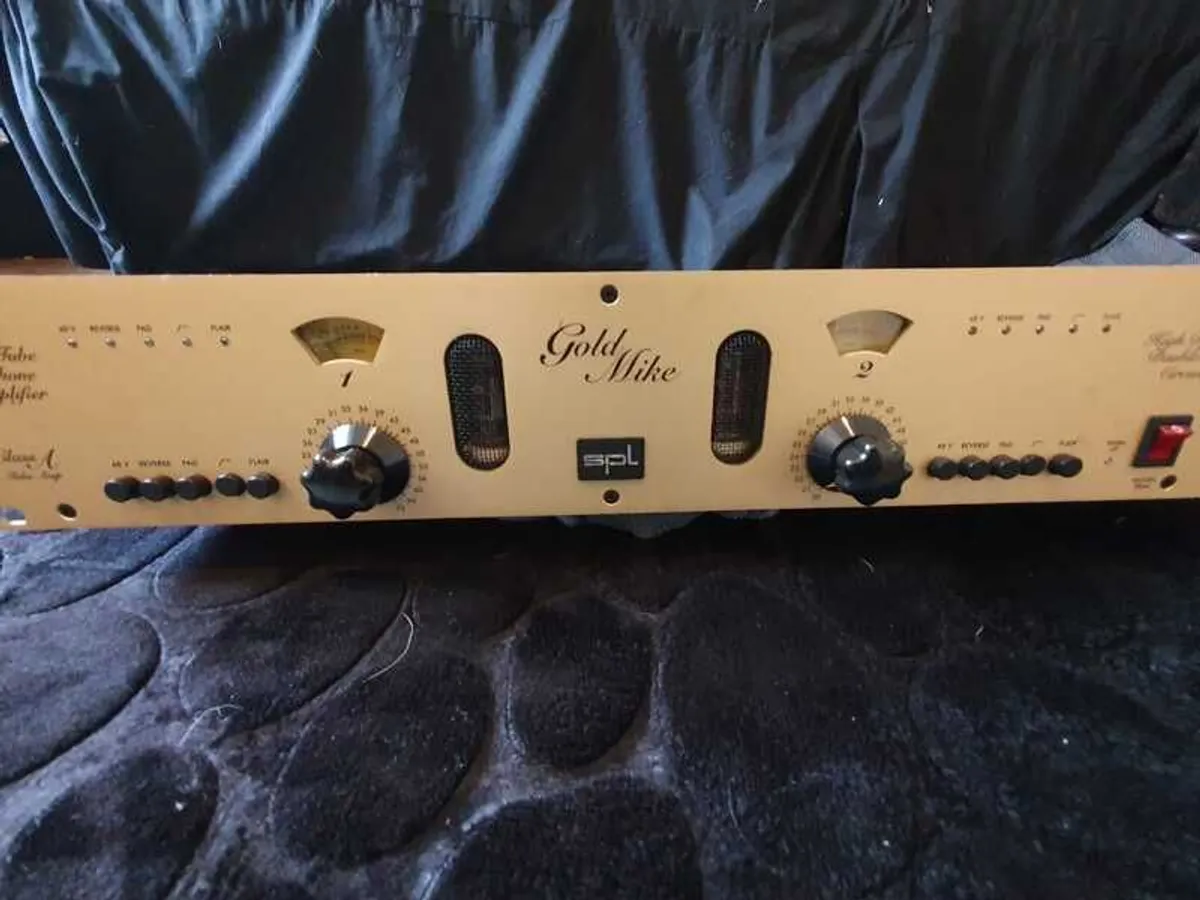 SPL GoldMike Vacuum Tube Stereo Preamplifier 9844 - Image 1